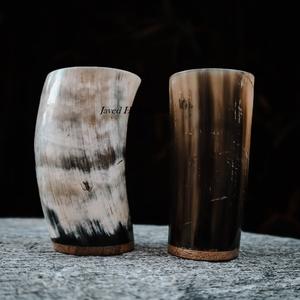 แก้วฮอร์นสำหรับดื่มทำจากแก้วทำมือทำจากธรรมชาติทำด้วยมือแก้วแตรสำหรับดื่มขัดเงาสูงทำจากอินเดีย - Product Image 3