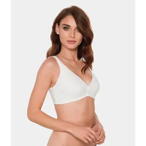 Soutien-gorge de mastectomie en microtissu sans armatures Poche souple non rembourrée pour prothèse mammaire Soutien-gorge post-chirurgical Marque privée disponible - Product Image 3