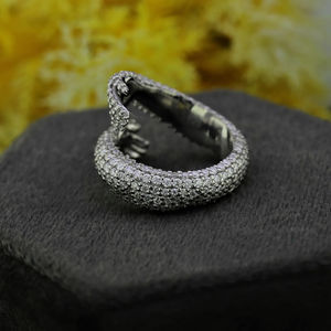 Aretes de Mujer Adornados con el Brillo de Plata de Ley 925 y Diamantes Moissanite con Claridad VVS - Product Image 2