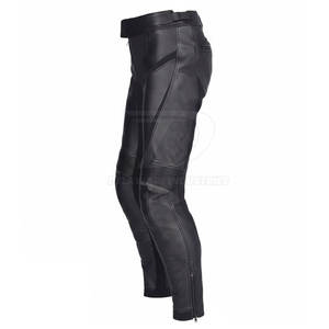 Pantalon en cuir pour motard élégant et confortable, idéal pour les voyages, les trajets quotidiens et les activités de plein air - Product Image 4