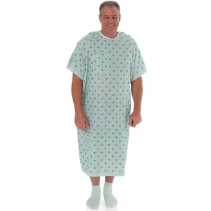 Bata de algodón de calidad superior para Hospital, Logo personalizado, para clínica médica, Unisex - Product Image 3