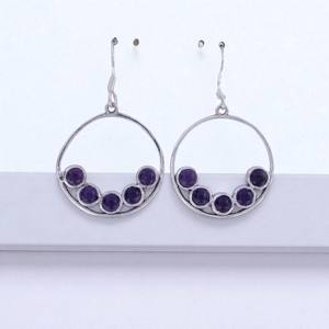 Anillo de Piedras Preciosas, Plata de Ley 925 Refinada, Piedra Natural con Joyería de Plata 925 - Product Image 2