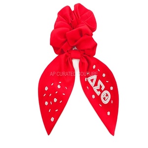 Personalizado 2025 indio bordado a mano semilla cuentas Scrunchies accesorio de moda para el cabello con cuentas Scrunchies pinzas para el cabello - Product Image 3