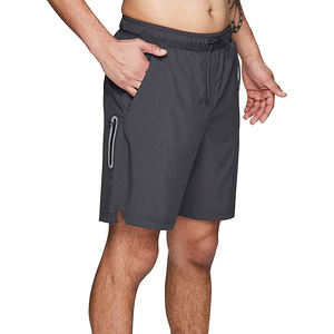 OEM <b>Men's</b> Gym Mesh <b>Shorts</b> <b>5</b> <b>Inch</b> <b>Inseam</b> Custom Logo Workout Polyester Fitness Sweatpants Plain Dyed Sport Basketball Basketball - Product Image 3