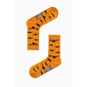 Chaussettes de sport colorées à motif chauve-souris CARNAVAL, respirantes et antidérapantes, en coton de haute qualité (80%), impression numérique, offre ODM - Product Image 1