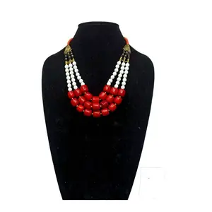 热树脂珠工艺品时尚珠宝项链女性礼品用途价格出口