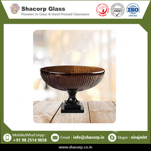 Bougie colorée décorative pour la maison bol en cristal poignée coupée bol en verre à bon prix - Product Image 2