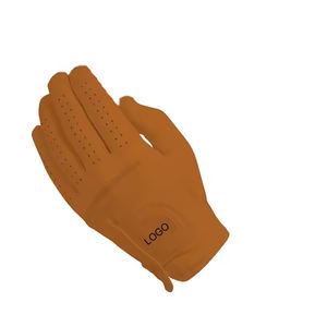 Gants de golf en cuir Cabretta véritable pour hommes, protection UV, sangle de poignet réglable, style sportif avec perforations – Vente chaude - Product Image 6