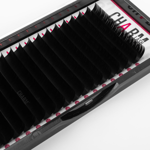 CharmLash súper suave láser fibra tecnológica pestañas láser seda extensiones de pestañas al por mayor seda Premium extensión de pestañas esponjosas - Product Image 2