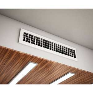 Boquilla de Salida de Aluminio Pintada de Blanco para Sistemas de Aire Acondicionado Tecnosystemi Group, Rejillas y Difusores - Product Image 2