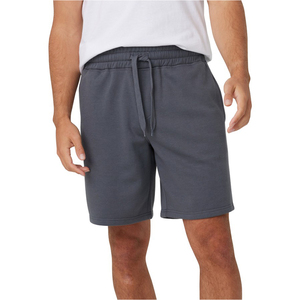 Bermudas informales para hombre más vendidas, 100% algodón, respetuosas con el medio ambiente, diseño de logotipo personalizado, Color sólido, cintura media, teñido liso - Product Image 3