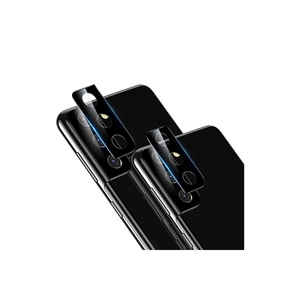 Protecteur d'objectif en verre trempé noir de qualité supérieure pour Samsung Galaxy S21 Plus, film de protection d'appareil photo anti-rayures SHRP - Product Image 1