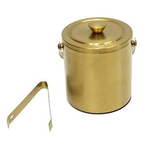 ส่วนลดใหญ่! เหมาะสำหรับการใช้งานเป็นถังน้ำแข็งแชมเปญโลหะสองชั้นสีทองสวยงามของเรา ช่วยเพิ่มความหรูหราให้กับการดื่มเครื่องดื่มในทุกงานอย่างง่ายดาย - Product Image 5