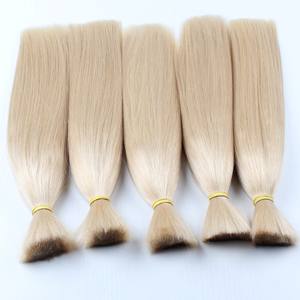 Cheveux vierges humains vietnamiens soyeux et lisses, cheveux vierges bruts non transformés, en vrac - Product Image 4