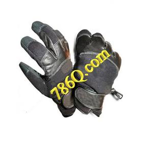 Twaron Keevlaar Guantes resistentes a cortes con nudillos Senderismo Motocicleta Guantes de cuero para montar de Pakistán - Product Image 1