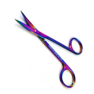 Tijeras de Iris Reutilizables Manuales de Alta Calidad con Recubrimiento Múltiple, Acero Inoxidable STR CVD para Procedimientos Quirúrgicos Clínicos y Hospitalarios - Product Image 1