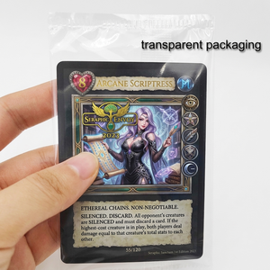 Cartas de <span class=keywords><strong>Juego</strong></span> TCG con Diseño Holográfico UV Impresas Personalizadas para Uso Familiar, Duraderas - Product Image 2