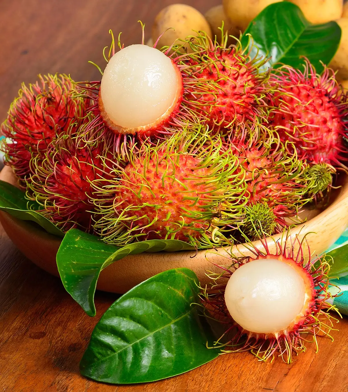 Premium red sweet rambutan in rich vitamin frozen fresh rambutan fruit in Vietnam