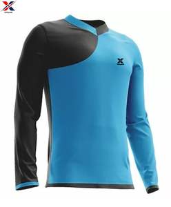 เสื้อฟุตบอลแขนยาวสำหรับผู้ใหญ่แบบยูนิเซ็กซ์ ของทีมอย่างเป็นทางการ - โพลีเอสเตอร์ 100% ป้องกันแบคทีเรีย ระบายอากาศได้ดี แห้งเร็ว สามารถสกรีนชื่อทีมได้ - Product Image 3