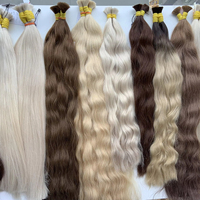 Extensions de cheveux vietnamiens vierges 100% naturels, les plus vendues, cheveux longs, pointes pleines, couleur claire, texture soyeuse naturelle, sans perte de cheveux