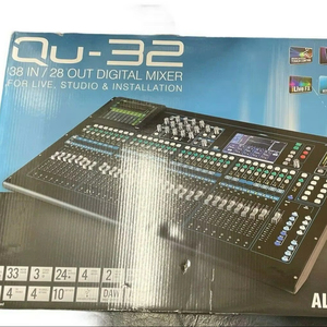 (ใหม่) อัลเลนแอนด์ฮีธ QU-32 ดิจิตอลคอนโซล มิกเซอร์ 38 อินพุต 28 เอาต์พุต - Product Image 1