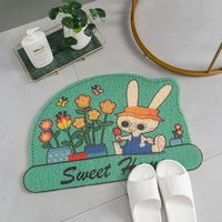 Super Seed CB-010 Tapis en PVC non tissé personnalisé, uni, antidérapant, durable, imperméable, impression par sublimation, quatre saisons, extérieur, facile à nettoyer