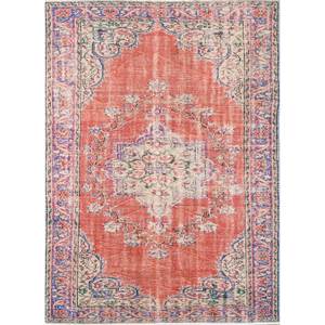 Alfombras de Lana Anudadas a Mano de Gran Tamaño, Diseño de Medallón Rojo y Naranja, para Sala de Estar o Pasillo - Pae-2823 - Product Image 1