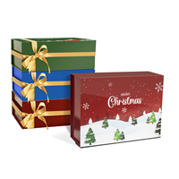 Boîtes d'emballage rigides personnalisées avec logo, écologiques, en matériaux recyclés, boîte cadeau en carton ondulé, fermeture magnétique, laminage mat UV, faible MOQ