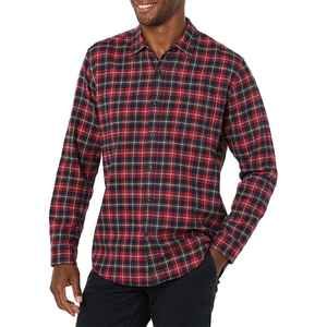 Chemise à carreaux boutonnée de luxe vintage de haute qualité personnalisée - Product Image 4