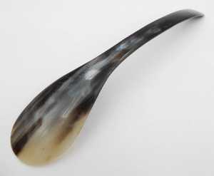 Cuchara de Cuerno Auténtica, Moderna, Hecha a Mano, Artesanía Natural, Impermeable, Duradera, Decoración Clásica para el Hogar, Estilo Indio Único para Bodas - Product Image 1