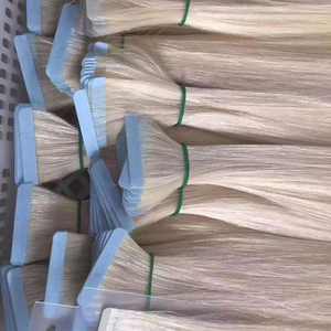 Nhà máy tóc thô bó siêu đôi rút ra Ấn Độ Remy tóc chất lượng cao Máy đôi sợi ngang tất cả các màu sắc phù hợp dệt Clip-in - Product Image 5