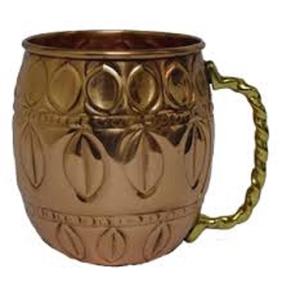 Taza de latón más vendida para el hogar y la Mesa del hotel El mejor diseño Taza para beber de oro natural hecha en casa - Product Image 4