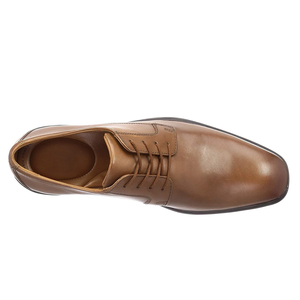 Chaussures en cuir marron pour hommes de haute qualité offrant une finition en cuir de qualité supérieure, des coutures solides et un style de tenue formelle, semelle confortable - Product Image 5