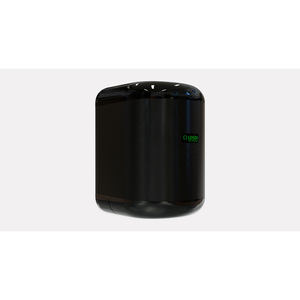 Distributeur de papier essuie-tout noir Eco-Luxe en plastique recyclé, professionnel, B2B - Product Image 1