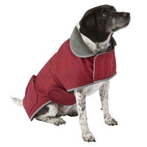 Chaqueta de seguridad de poliéster de alta visibilidad, resistente al agua y al viento con logotipo personalizado, chaleco impermeable para perros de estilo Vintage para primavera - Product Image 5