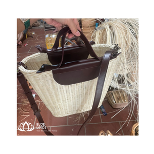 Handwoven Rattan Bag Hot Best Price From Viet Nam the Price Best Selling Product Hot <b>Now</b> From Blue Lotus Farm Viet Nam - Product Image 5