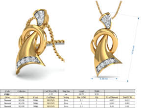 Vente en gros Bijoux en laiton plaqué or 18 carats Colliers pendentifs en zircon blanc Motif en forme de paix pour femmes copines - Product Image 4