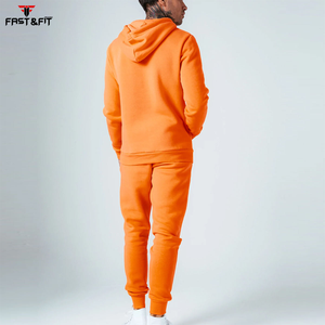 2025ชุดวอร์มเข้ารูปสำหรับผู้ชายชุดออกกำลังกายสีตัดกันโลโก้กำหนดเองได้ - Product Image 2