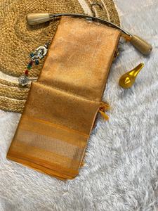 Banarasi, Sari tradicional de diseñador de seda de tejido suave Para Boda nupcial, ropa de fiesta clásica con blusa pesada de lujo exclusiva - Product Image 4