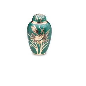 Urnas de Cremación para Adultos de Diseño Artesanal en Metal con Acabado de Esmalte Sólido de Calidad Sostenible - Product Image 5