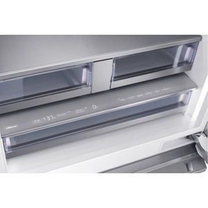 Refrigerador con Puerta Francesa Dacor DRF365300AP de 36 Pulgadas, Preparado para Panel Eléctrico, 21.3 Pies Cúbicos Capacidad total con agua interna incluida - Product Image 3