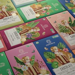 กล่องเก็บค่าวาฟเฟิลทำมือแบบม้วนทำด้วยมือกล่องเก็บชามะพร้าวทำด้วยมือกล่องเก็บชาแบบไม่ลื่น - Product Image 2