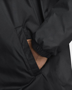 เสื้อแจ็กเก็ตโค้ชสำหรับผู้ชายเสื้อแจ็คเก็ตกันน้ำสำหรับฤดูหนาวโลโก้ฟุตบอลกำหนดเองขายส่งโลโก้ตาม2025 - Product Image 4