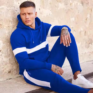 OEM Vente en gros 100% coton Survêtement de sport pour hommes personnalisé Gym Jogging Survêtements Technique brodée pour sweats à capuche Sweatshirts - Product Image 2
