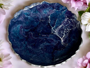 Bandeja de Resina de Diseño, Elegante Plato para Servir en Fiestas, Mesas de Comedor y Decoración de Hogar de Lujo Tradebyd - Product Image 4