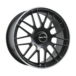 Jantes de 22 pouces pour Audi Q8 SQ8 RSQ8, noir brillant, concave, sport, jantes en alliage forgé, 5x112 PCD, 66,5 mm CB, mise à niveau personnalisée - Product Image 2