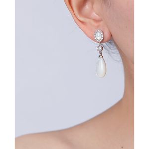 ต่างหูมุกทรงหยดน้ำ - Product Image 3