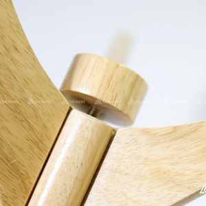 Super Easy Assembly <b>Coat</b> Hanger Stand with 6 Hooks High-Grade Bamboo Living Room Furniture for Home or Warehouse - Product Image 2