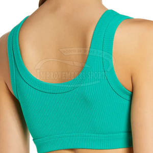 La mejor calidad Fitness Sport Bra Pakistán Hecho Nuevo diseño Gym Wear Sports Women Bra - Product Image 3
