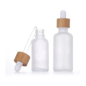 5ml 10ml <span class=keywords><strong>15ml</strong></span> 20ml 30ml 50ml 100ml sương giá thủy tinh tinh dầu chai nhỏ giọt với tre gỗ nắp - Product Image 4